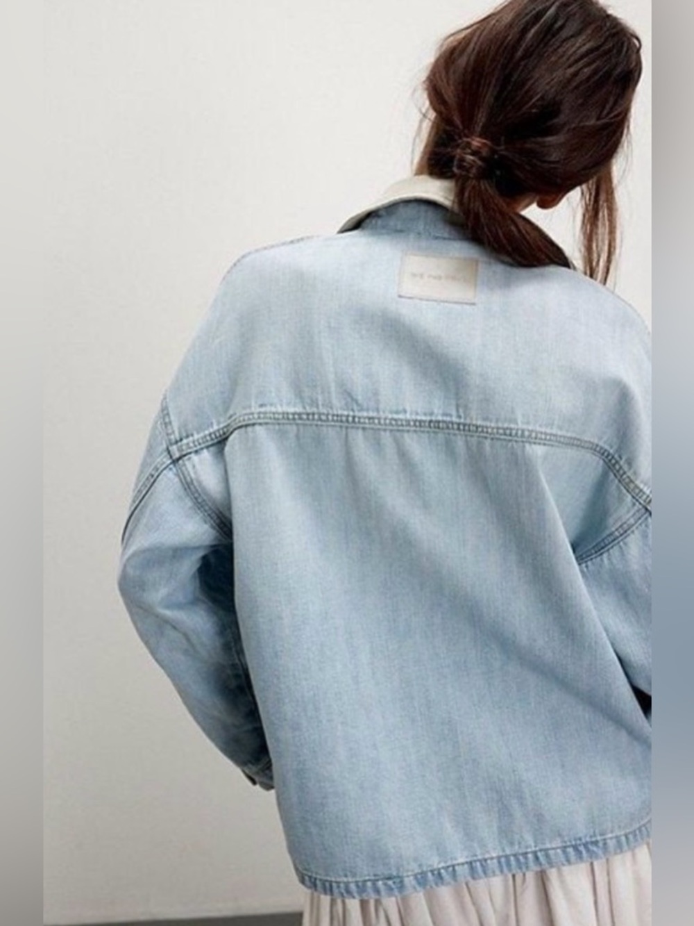 NWT We The Free Lemon Denim Jacket - Picture 5 of 16